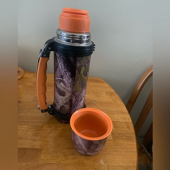 Field & Stream stainless steel handled hot/cold hunter &/ camping thermos - Picture 4 of 11